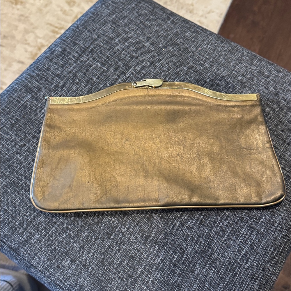 Gold Clutch hand purse